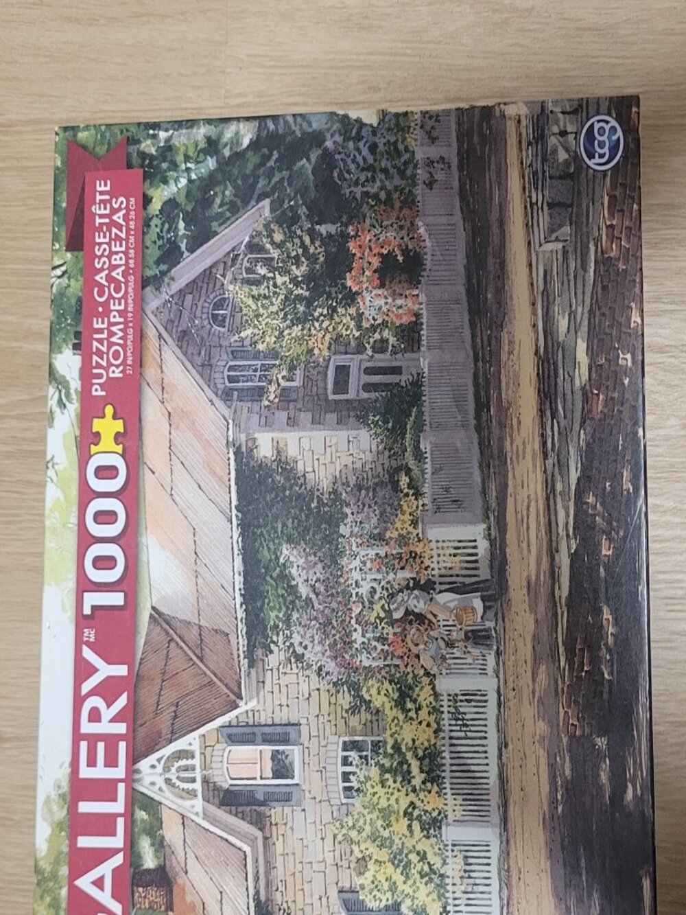 TGG Gallery 1000 Piece Jigsaw Puzzle - Country Garden House
